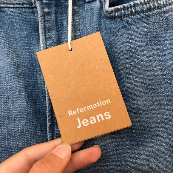 Reformation Barbados High Rise Skinny Denim Jeans - Picture 6 of 11